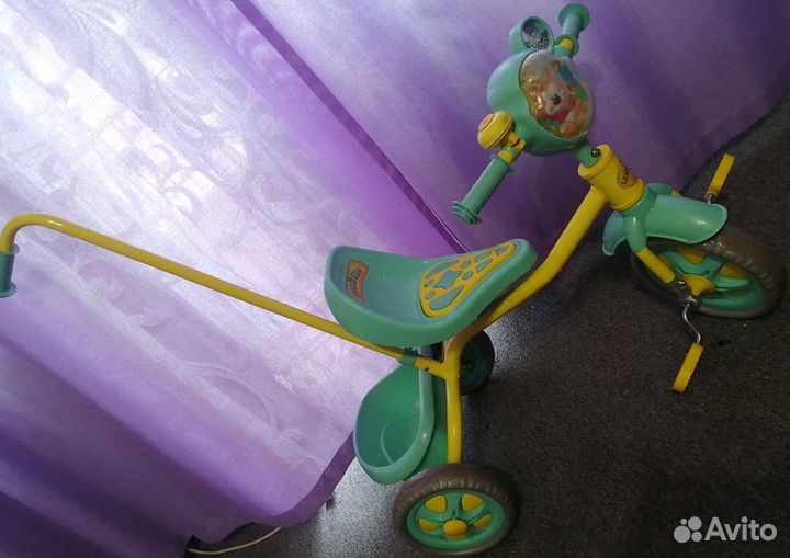 Детский трехколесный велосипед