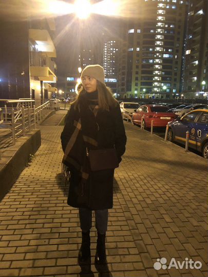 Шарф плантин в клетку 200х80 Warehouse