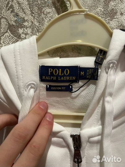 Polo ralph lauren зип худи оригинал