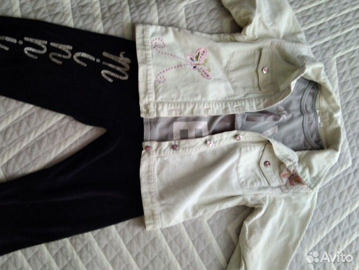 Одежда для девочки пакетом 110 116