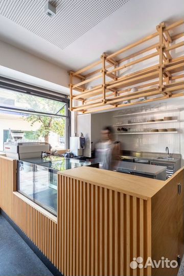 Стойка для кофейни, островок кофе, кофе точка