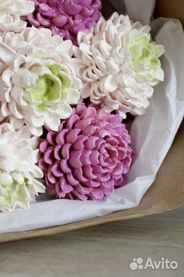 Съедобные букеты из зефира