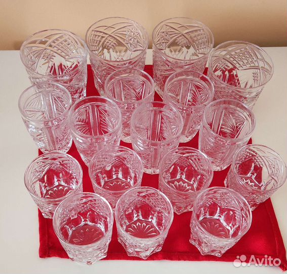 Хрустальные стопки