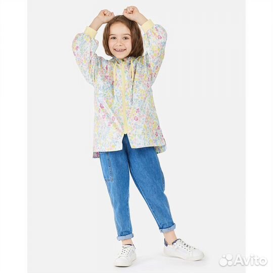 Куртка - плащ детская для девочки 116