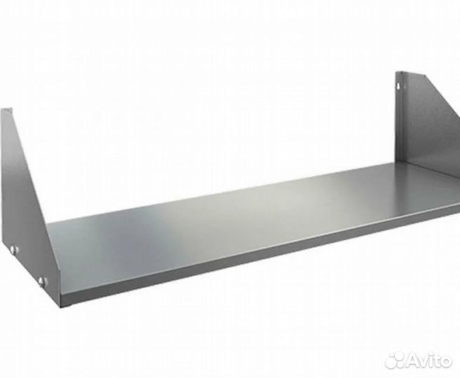 Полка настенная нержавеющая