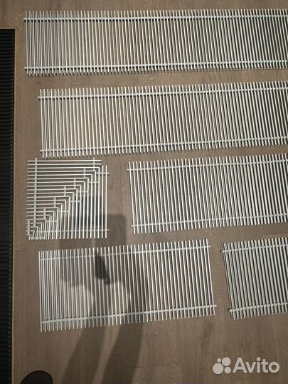 Решетки для внутрипольных конвекторов Varman