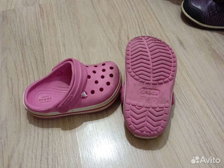Crocs детские на девочку с 5
