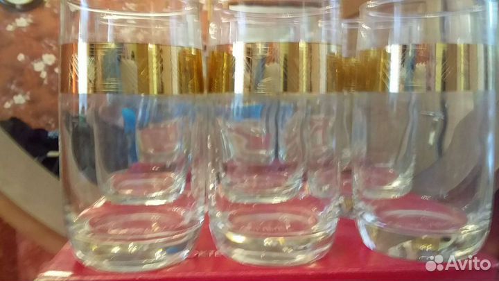 Подарочный набор бокалов новый