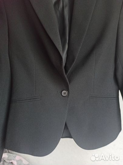 Жакет женский классический черный новый S (на 42р)