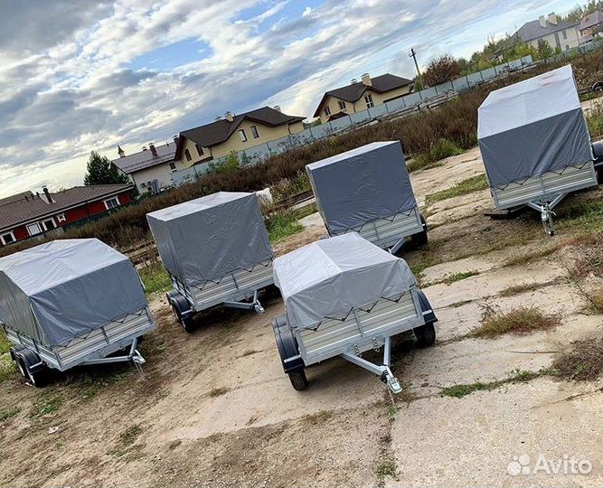 Прицеп 2х-осн 3,2х1,5 в полном цинке