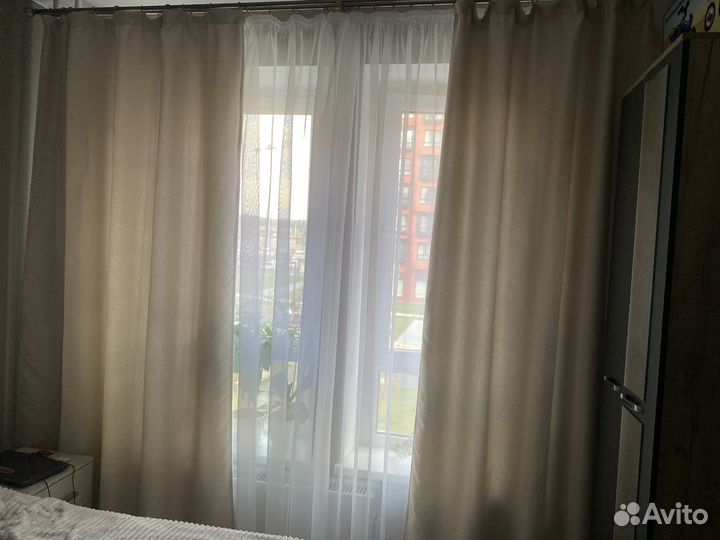 Шторы+тюль 150*240