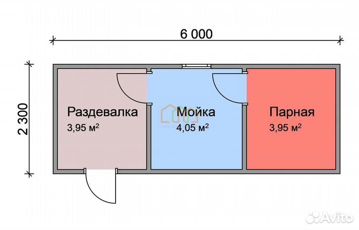 Перевозная мобильная баня / Одинцово