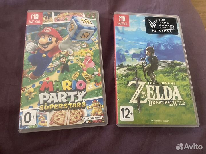 Игры nintendo switch Mario zelda
