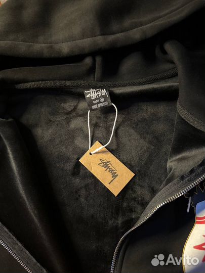 Толстовка на молнии Stussy