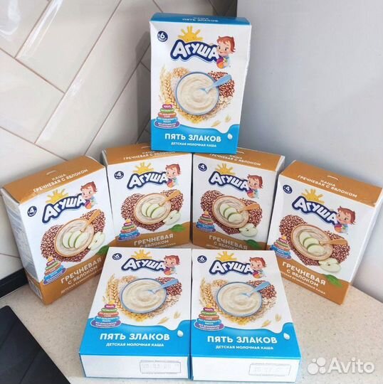 Каша Агуша 7 шт