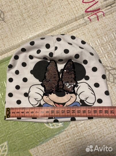 Цена за три: шапка carter’s, bamse, Minnie Mouse