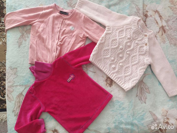 Детская одежда пакетом для девочки 86 размер