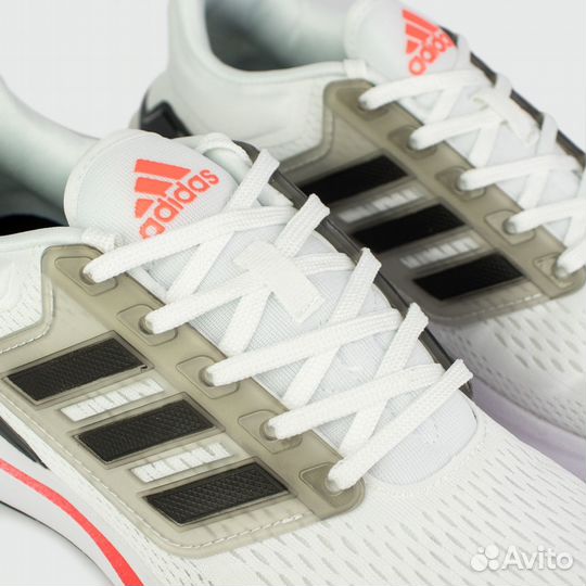 Кроссовки Adidas EQ21 Run White / Grey / Red