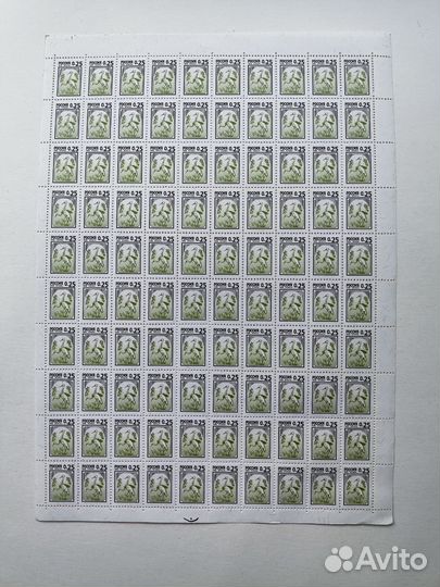 Почтовые марки россии 1998г