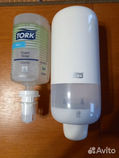 Диспенсер для мыла пены tork s4 и мыло пена-1 ком