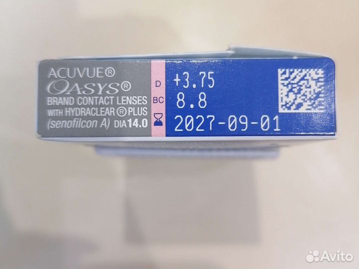 Линзы контактные acuvue oasys