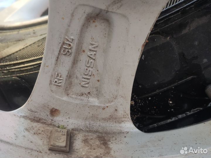 Колёса ниссан оригинал r16 5 на 114,3 5 штук