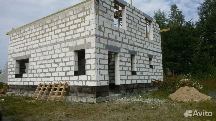 Строим дом из газоблоков
