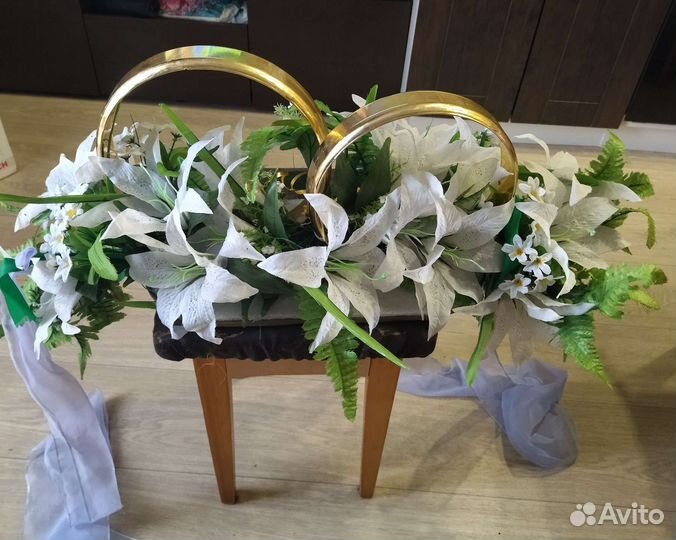 Свадебные украшения на машину продажа