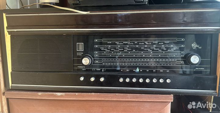 Радиола СССР ламповая