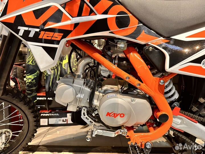 Питбайк kayo basic TT125 17/14 KRZ кикстартер