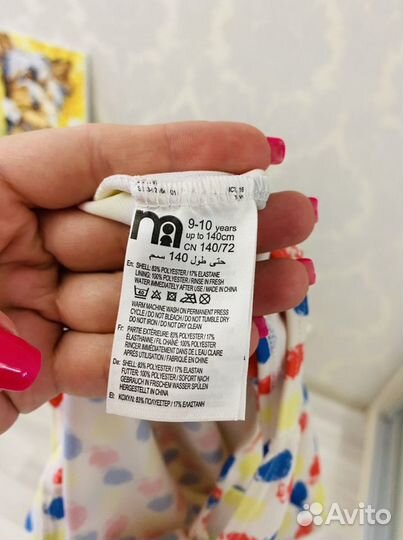 Купальник для девочки 134 140