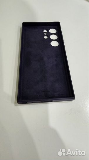 Чехол Galaxy s24 ultra leather case