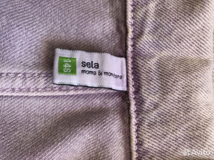 Джинсовая куртка на девочку 140 146