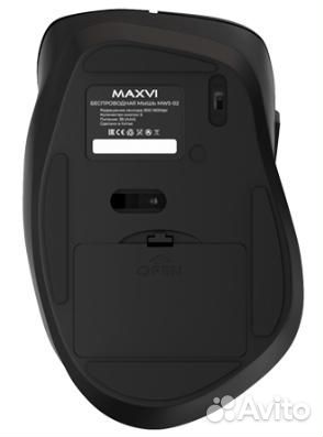 Беспроводная мышь Maxvi MWS-02 black
