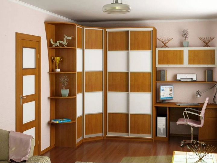 Шкаф угловой