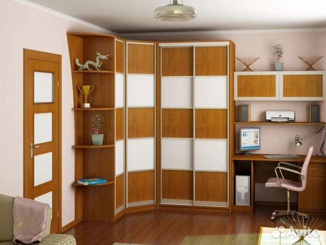 Шкаф угловой