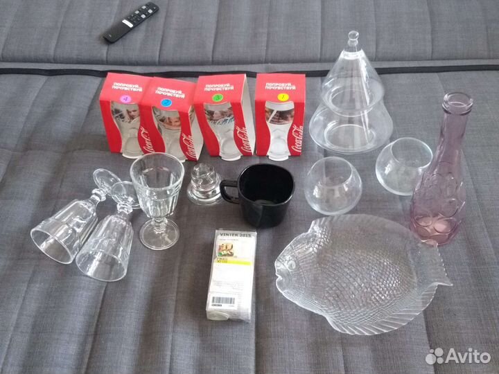 Посуда стеклянная