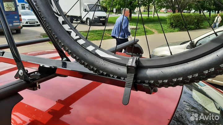 Велобагажник на крышу авто сталь