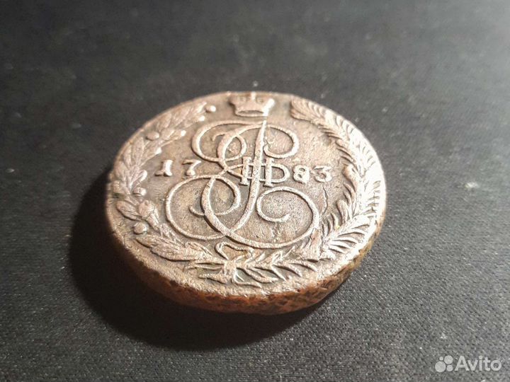 Монета Екатерины ll 1813 года EM