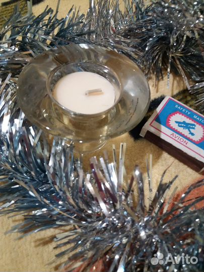 Стеклянные подсвечники икея