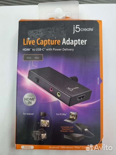 Карта захвата J5creator jva02