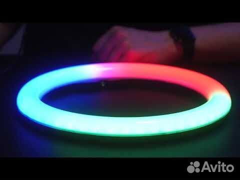 Кольцевая лампа RGB