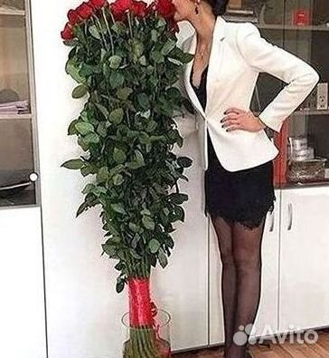 Высокие розы Гигантские розы Доставка цветов