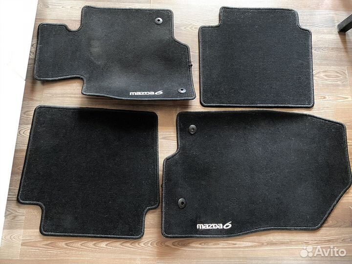 Ковры в салон автомобиля Мазда 6 2014