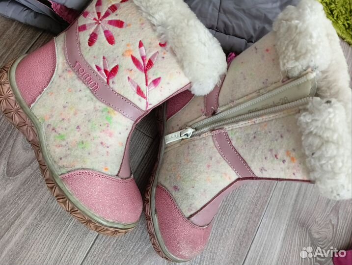 Зимний костюм для девочки 3 года