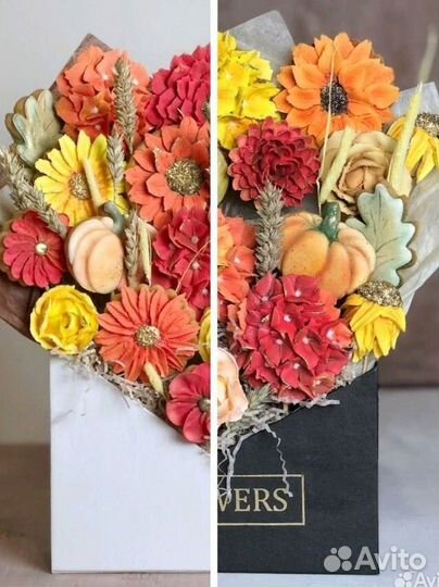 Съедобный букет из пряников