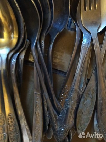 Вилки, ложки б/у