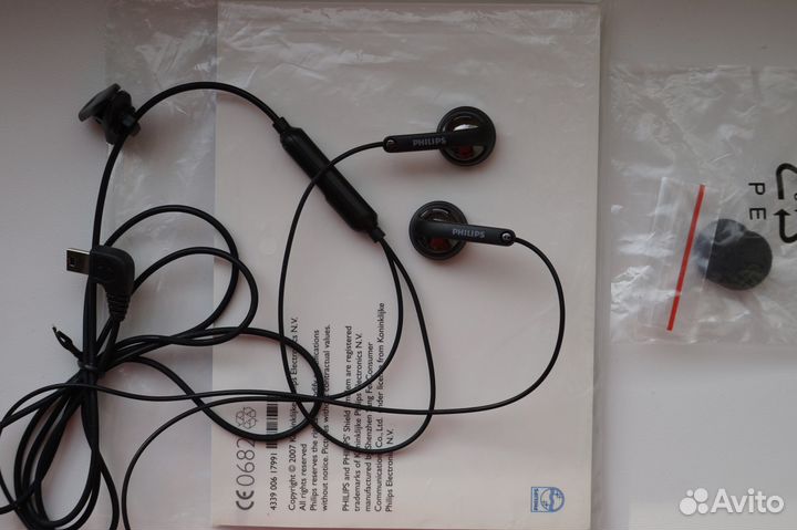 Новая гарнитура Philips мини usb