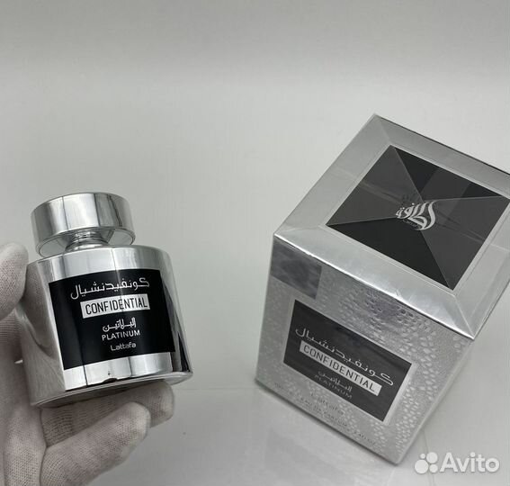 Lattafa Confidential Platinum 100 ml