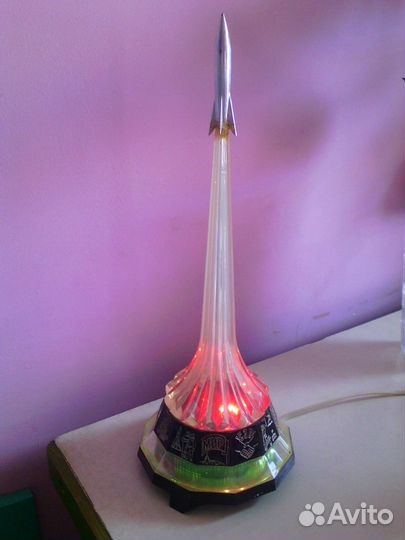 СССР Ракета Ночник Редкость Винтаж Ретро Раритет